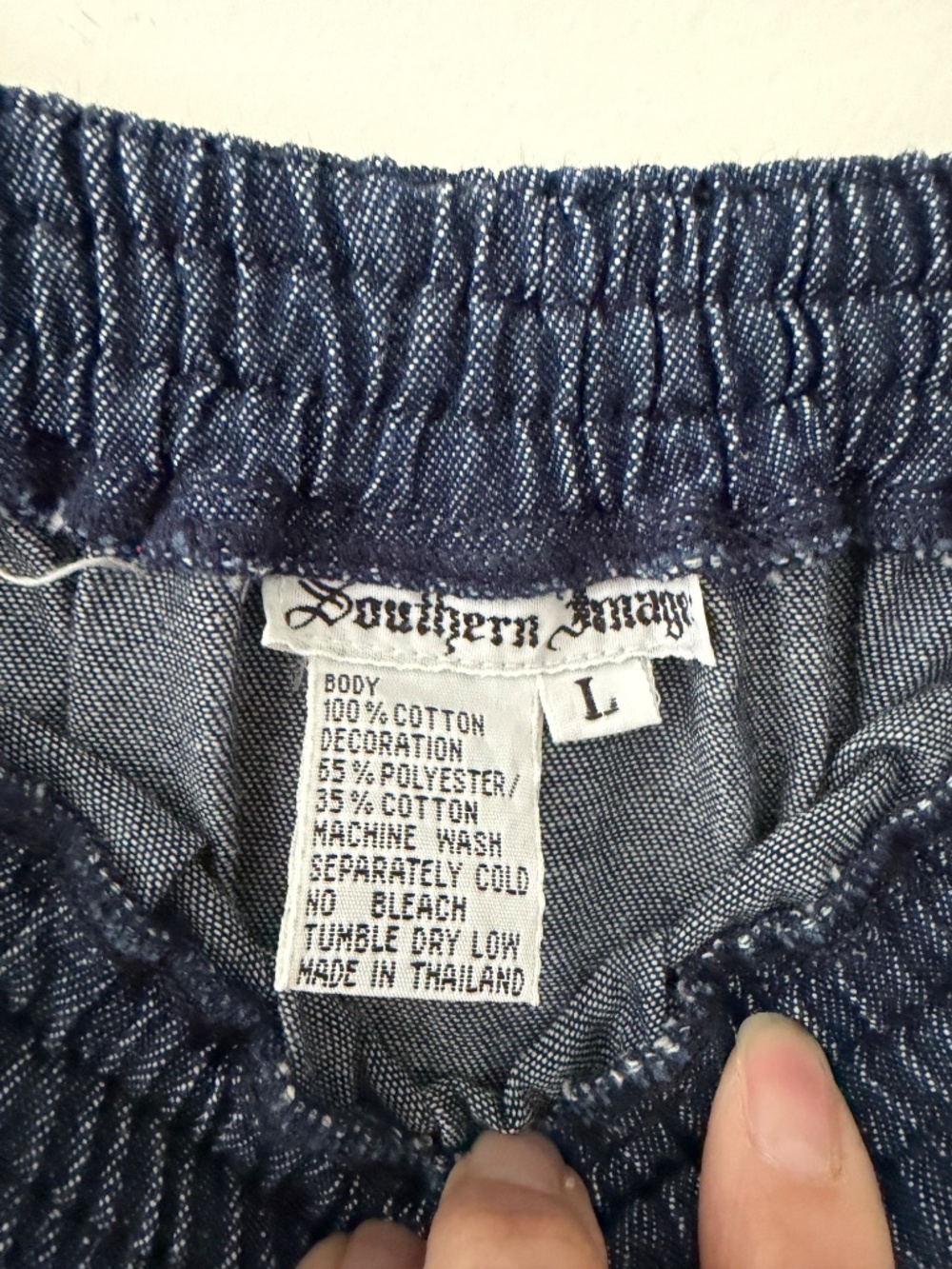 Vintage Southern Image Southwest Western Applique Denim Midi Skirt Artsy Novelty - Picture 2 of 8